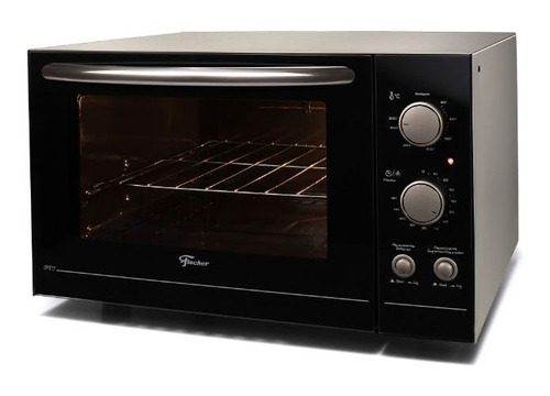 Forno Elétrico Bancada Fischer 44 Litros Fit Com Dourador Pr