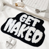 Etomiel Get Naked Alfombra De Baño, Linda Alfombra De Baño P