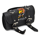 Bolsa Porta Herramienta Moto Chopper Negro Aguila Universal