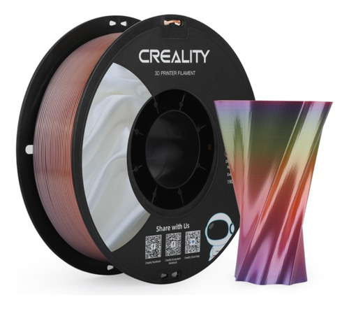 Filamentos 3d Creality Cr Seda Arcoiris  1 Kg 1,75mm