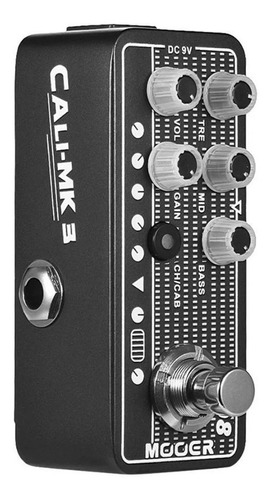 Pedal Preamp Guitarra Mooer Cali Mk3 Mesa Boogie Pré Ampli