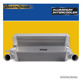 Aluminum Front Mount Intercooler Silver Fit For 15-17 Fo Ccb