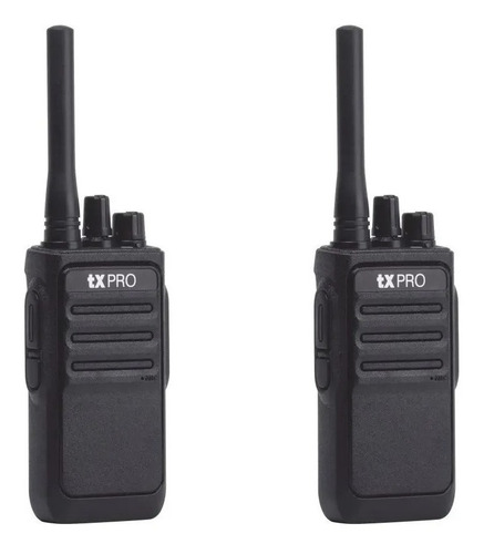 Kit 2 Radios Portátiles Tx-320 Txpro Uhf 400-470 Mhz, 16 Ch 