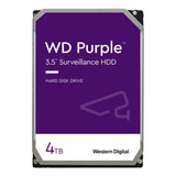 Hdd 4 Tb Western Digital 3.5 Purple 256mb