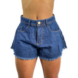 Shorts Feminino Jeans Godê  Primavera Verao Frete Gratis C38