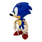 Boneco Sonic 23cm Azul Personagem Jogo Videogame Caixa + Nf