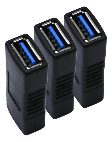 Muyier 3 Piezas Adaptador Acoplador Conector Usb 3.0 Tipo A