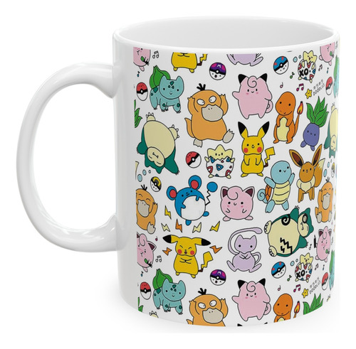 Taza Pokémon Collage Varios 