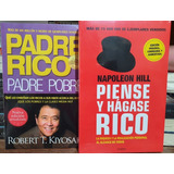 2x1 Padre Rico Padre Pobre + Piense Y Hagase Rico + Regalo 
