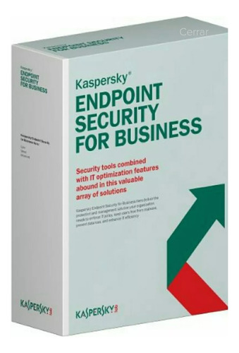 Kaspersky Endpoint Security 1 Pc 1 Año