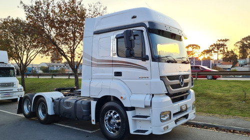 MERCEDES BENZ AXOR 2544 6X2 ANO 2013 AUTOMÁTICO,TETO ALTO