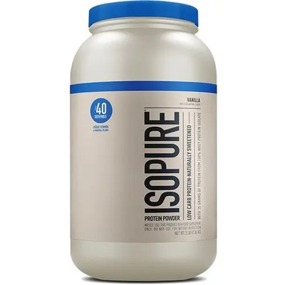 Proteina Isopure Powder Low Carb 3lb 40serv Dlc Il1 Sabor Vainilla