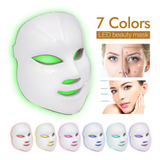 Máscara De Presente Led Estética Facial De Tratamento De 7 N