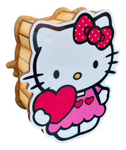Caja Decorativa En Forma De Hello Kitty Regalo 19x14x6 Cm 