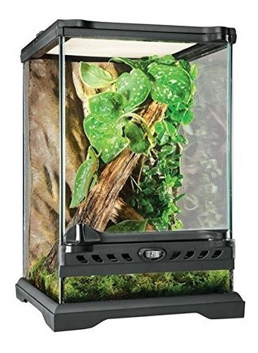 Exo Terra Glass Natural Terrario Nanotall - 8x8x12 Pulgadas