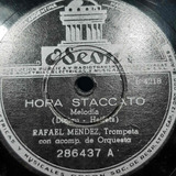 Pasta Rafael Mendez Trompeta Acomp Orquesta Odeon C455