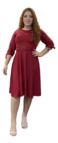 Vestido Feminino Moda Jovem Evangélico Look Casual Dalila