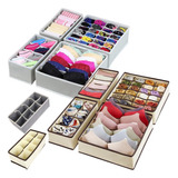 10 Pcs Organizador Ropa Interior Para Cajones Cajas Plegable