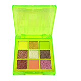 Paleta De Sombra 9 Cores Neon Jasmyne Verde B