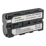 Kastar Batería Para Sony Infolithium L Np-f330 Np-f550 Np-.