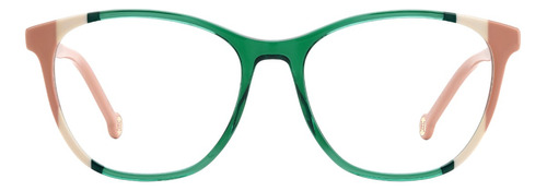 Armação Óculos De Grau Carolina Herrera Her 0123 Lwb Verde