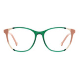 Armação Óculos De Grau Carolina Herrera Her 0123 Lwb Verde