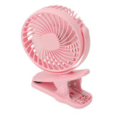 Ventilador Abs Con Clip, 720 Grados, 3 Marchas, Usb Silencio