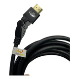 Cable Hdmi 3mt 4k 60hz Conector Giratorio. Solidview