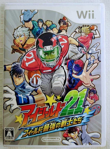 Eyeshield 21 Japonés Nintendo Wii Excelente Estado! 