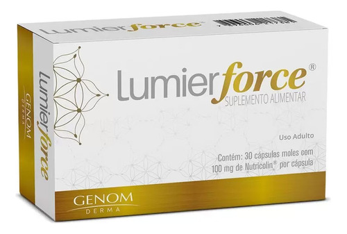 Lumier Force C/30 Cápsulas Suplemento Alimentar Ômega 3