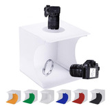 Kit De Caja De Luz Portátil Para Fotografía Fondo De 6 Color