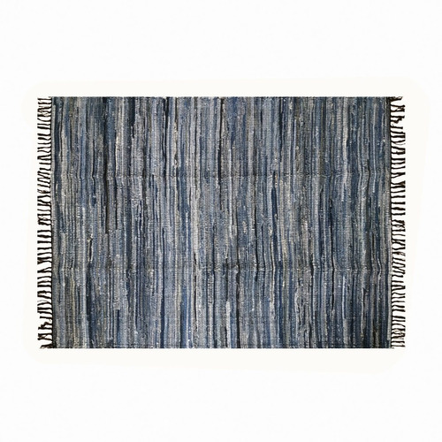 Carpeta / Alfombra Decorativa Rústica Hindú Jean 130x180 Cm