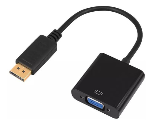 Cabo Adaptador Conversor Displayport Para Vga Pc Notebook