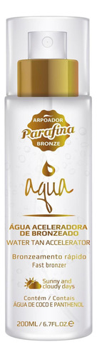 Acelerador De Bronzeado Parafina Bronzeamento Rápido 200ml