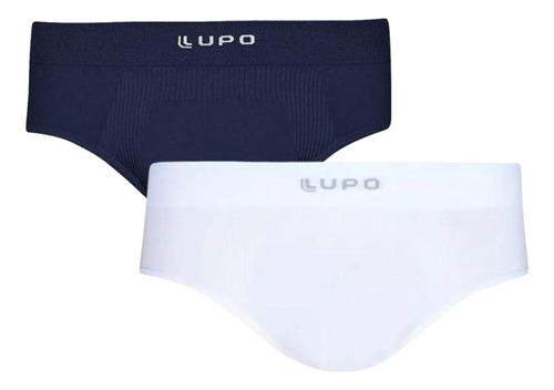 Kit 2 Cuecas Lupo Slip 681 Cueca Box Micromodal Original