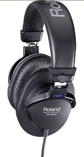 Fones De Ouvido De Monitoramento Roland Rh200 Black