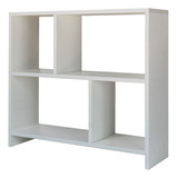 Mini Rack Nicho Aparador Sala Quarto Escritório Mdf Branco