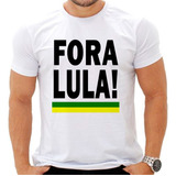Camisa Camiseta Fora Lula Bolsonaro Presidente Brasil M34