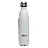 Botella Hidratante Broksol 750 Ml. Acero Inoxidable Blanco