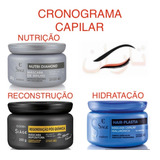 Kit Cronograma Capilar Siage Diamond, Química E Hair Plastia