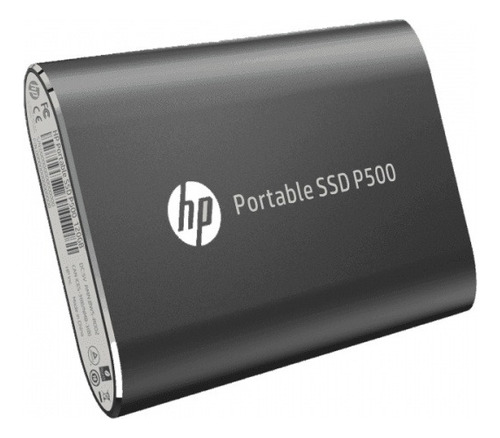 Unidad Ssd Externo Hp P500 Black 1tb Usb-c 3.1