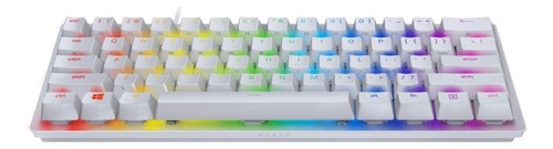 Teclado Gamer Razer Huntsman Mini Switch Purple Ingles White