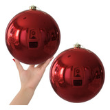 Bolas De Navidad Extra Grandes Rojas De 8.0 , Bolas De ...