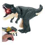 Dinosaurio De Bromas Trigger T-rex Zazaza Sonido Y Luz Led