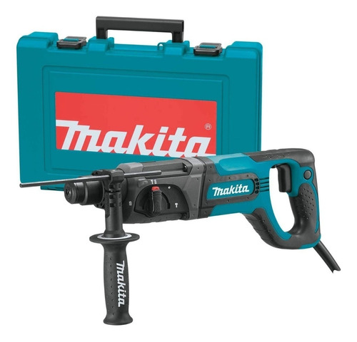 Rotomartillo Electroneumático Makita Hr2475 Con 780w Sds Plus Azul Frecuencia De 60mhz 120v