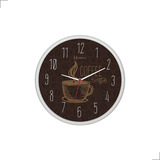 Relógio Parede Moderno Cozinha Café Herweg 660014 - Oferta