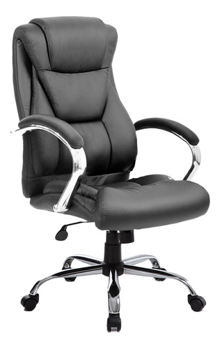 Silla Oficina Escritorio Gerencial Premium Newmo Color Negro