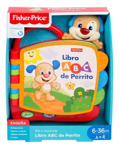 Libro Abc Perrito Rie Y Aprende Fisher Price En Español