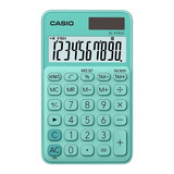 Calculadora De Bolsillo Casio Emerald Color Sl310uc De 10 Dígitos