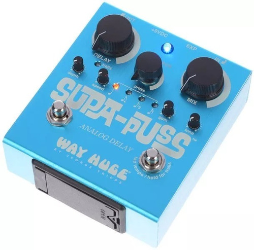 Pedal Way Huge (whe707) Supa Puss Analog Delay Con Tap Tempo